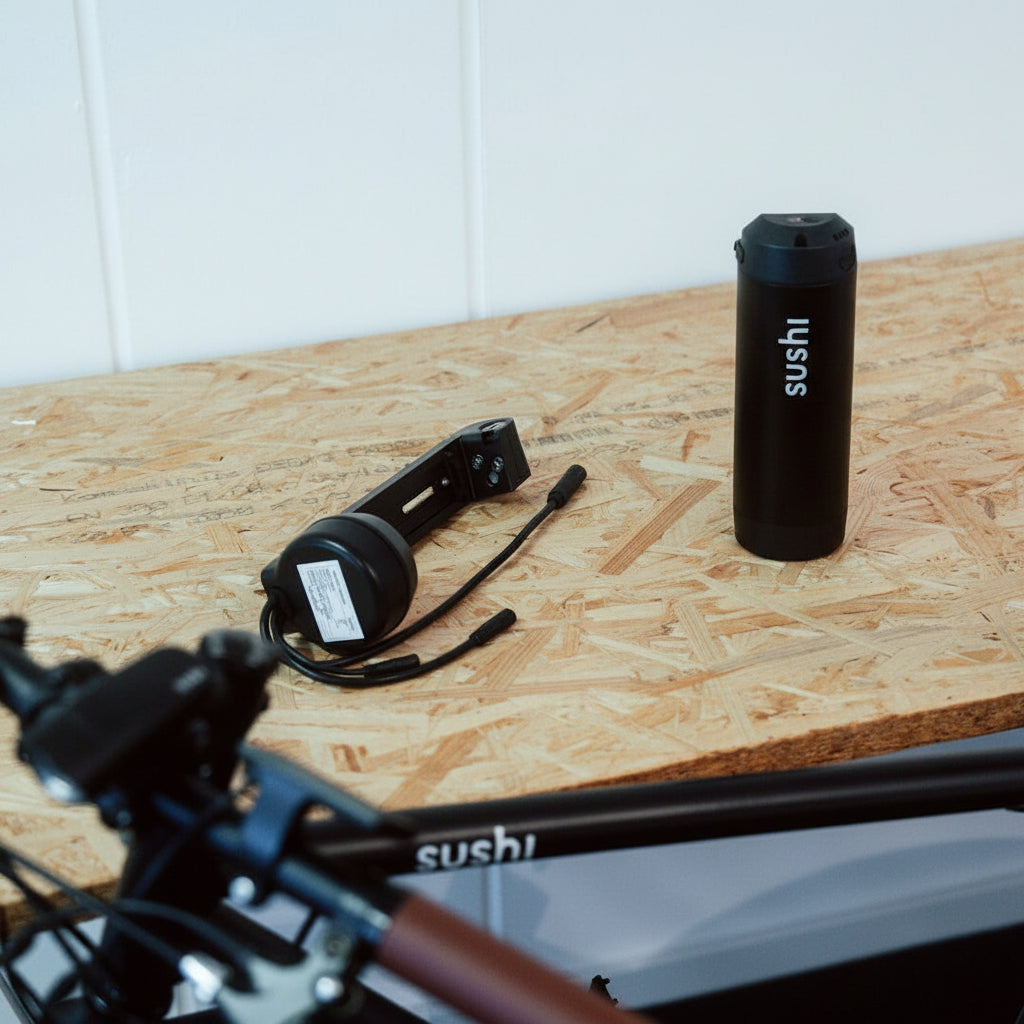sushi-bikes-nextgen-power-set-zusatzakku-halterung-mit-controller image 2