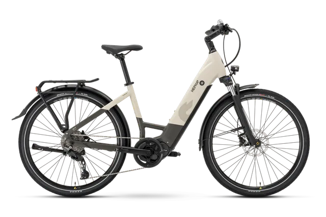 hepha-trekking-7-performance-step-through-warm-grey-l-49cm-gebraucht image 1