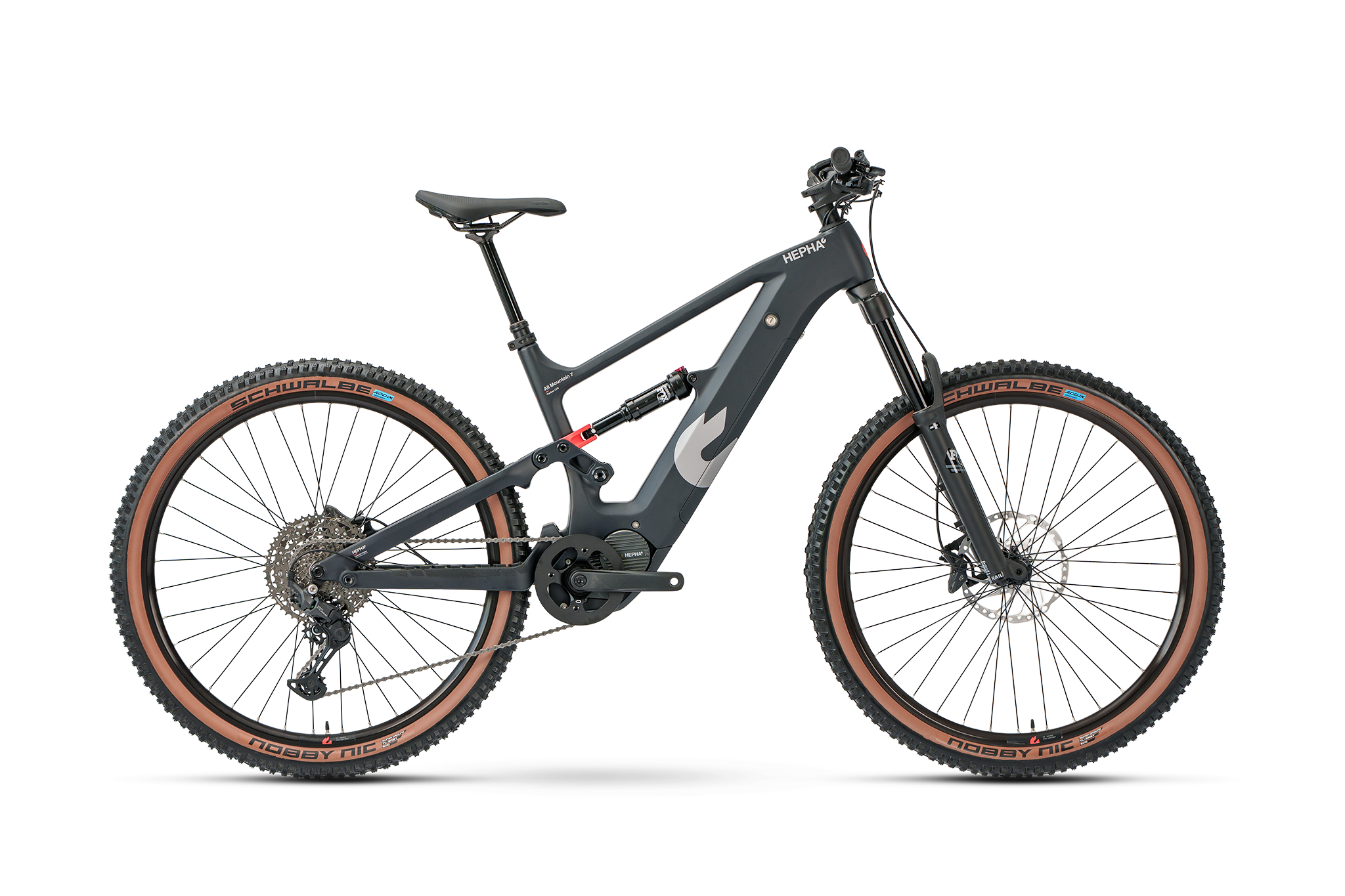 hepha-all-mountain-7-carbon-limited-e-mtb-high-step-black-l-48cm-gebraucht image 1