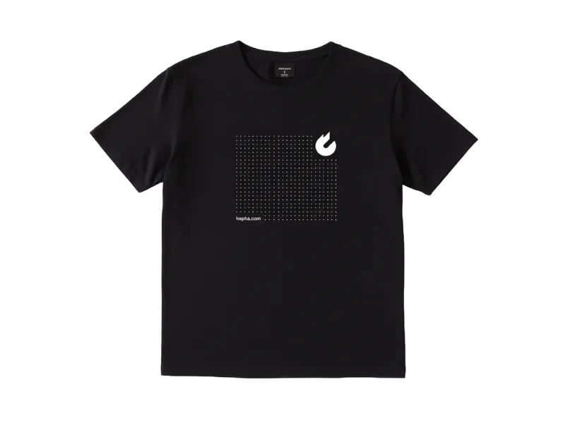 hepha-t-shirt-kurze-rmel-180-gsm-unisex-bio-baumwolle image 1